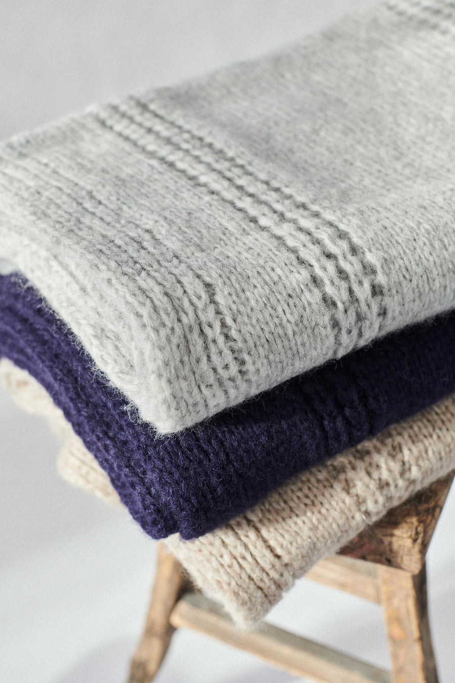 VIRGINIA SCARF LIGHT GREY