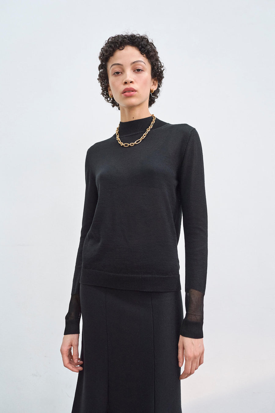 ASTRID HIGH NECK BLACK