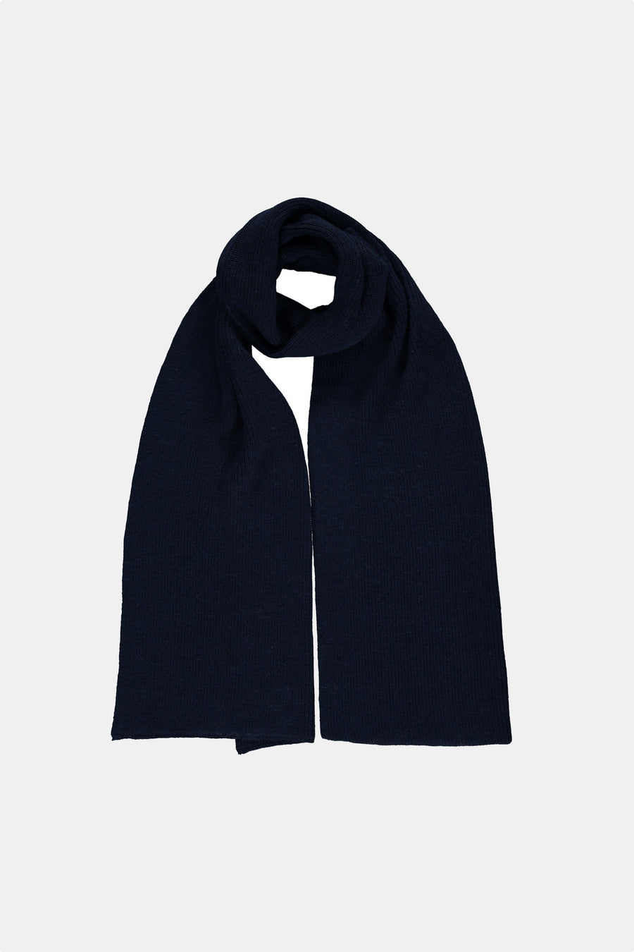 AQVAROSSA Sale ribbed scarf alpaca black colour